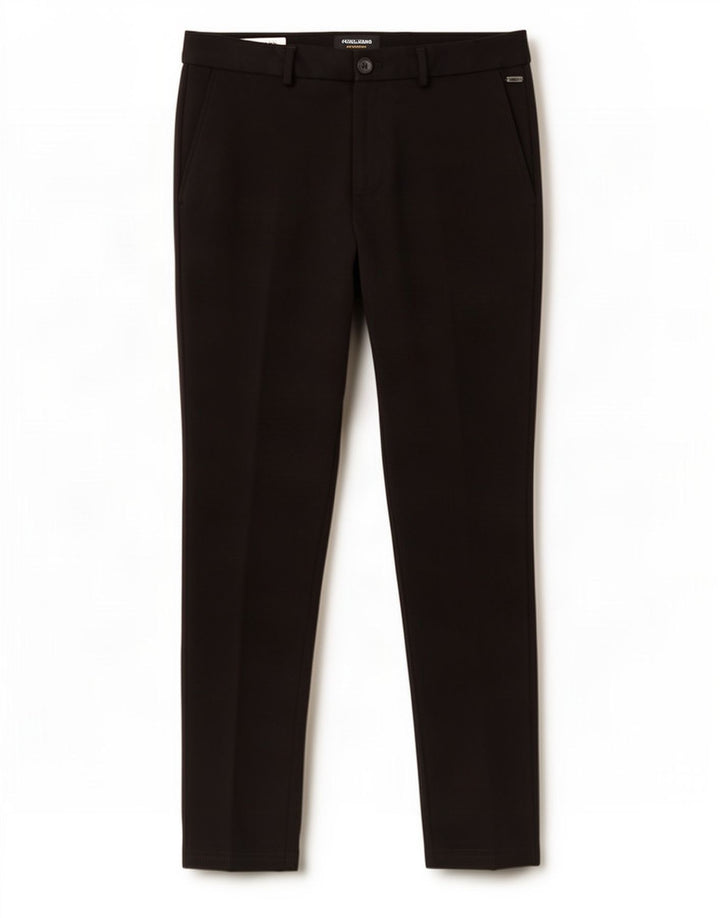 Pantaloni chino slim Marco da uomo Jack & Jones W30 L30 poliestere nero