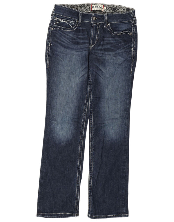 Jeans dritti da donna ARIAT W31 L32 cotone blu