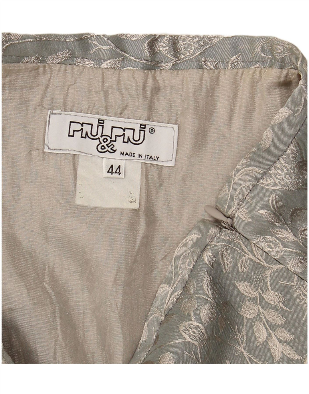 Minigonna da donna PIU & PIU IT 44 media W28 grigio floreale