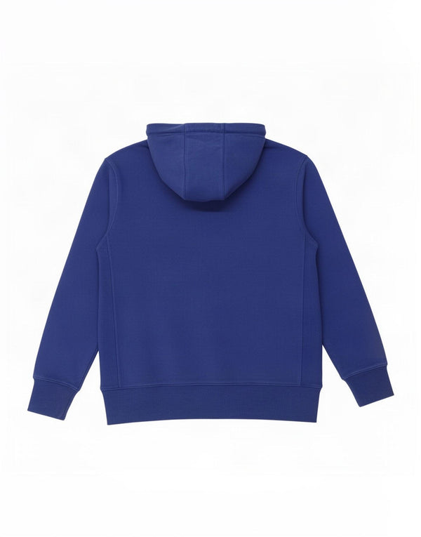 Felpa con cappuccio da uomo Superdry grande in cotone blu