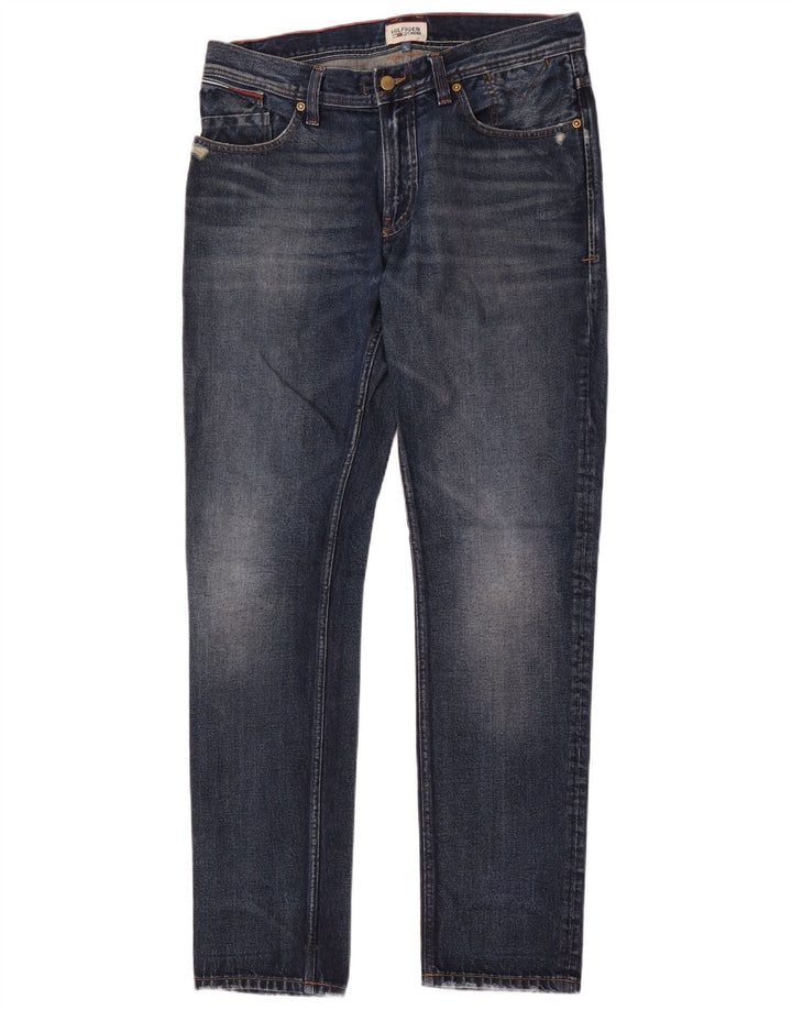 Jeans slim da uomo Tommy Hilfiger W33 L34 Blu