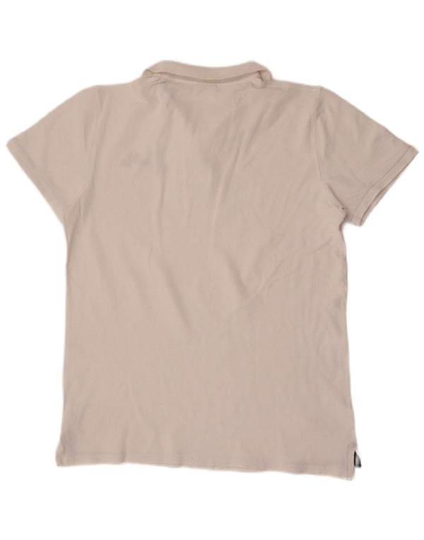 Polo da uomo Fred Mello 2XL in cotone bianco