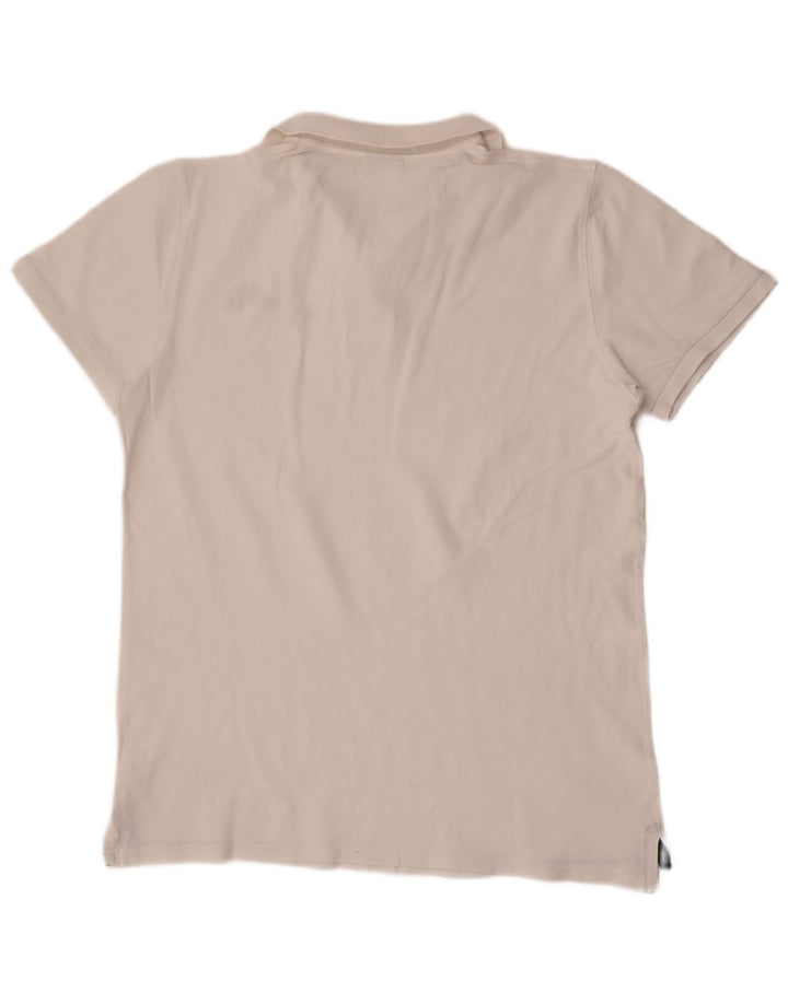 Polo da uomo Fred Mello 2XL in cotone bianco