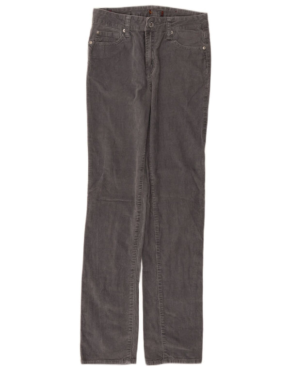 7 FOR ALL MANKIND Pantaloni dritti in velluto a coste da ragazzo 15-16 anni W32 L29 Grigio