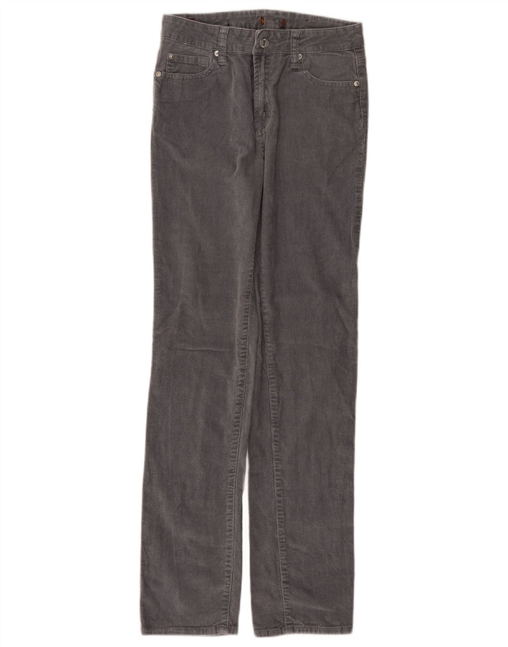 7 FOR ALL MANKIND Pantaloni dritti in velluto a coste da ragazzo 15-16 anni W32 L29 Grigio