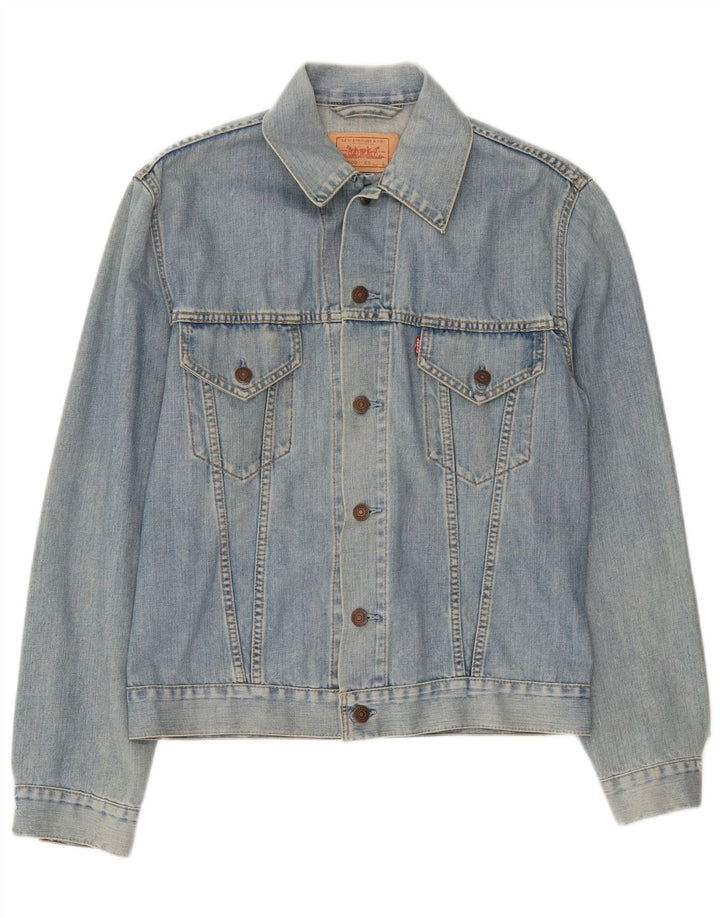 Giacca di jeans da uomo Levi's UK 40 grande blu