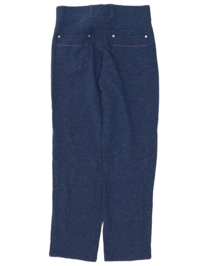 Pantaloni casual Heritage da donna CHAMPION piccoli W26 L29 blu navy screziati