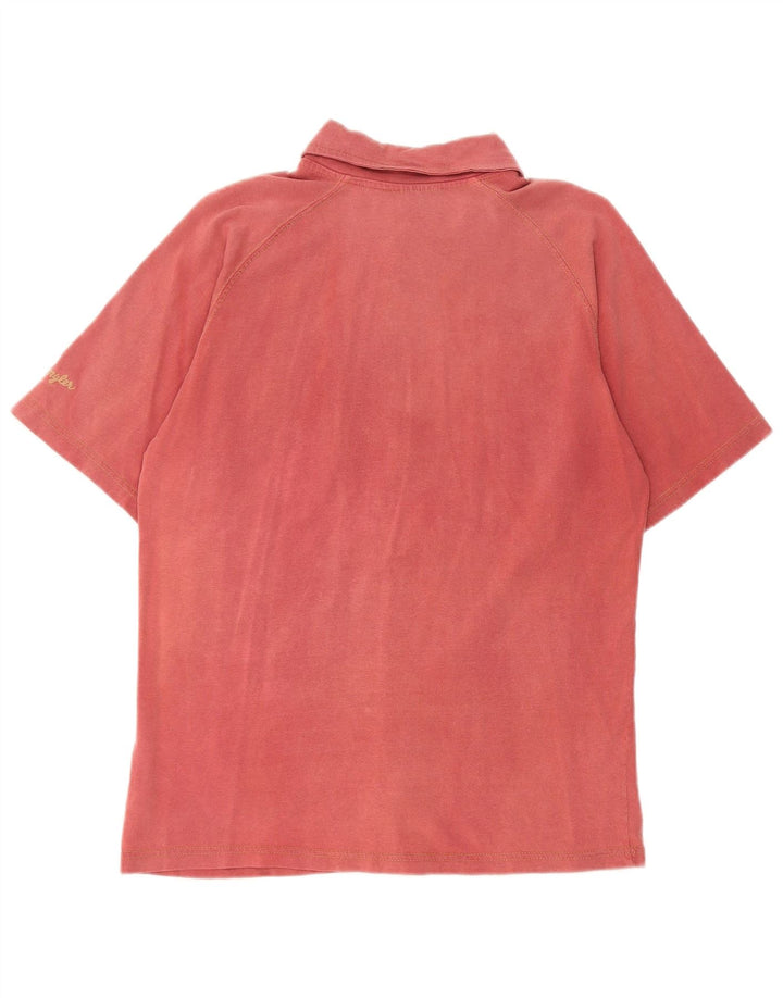 Camicia a maniche corte da uomo Wrangler rosso medio