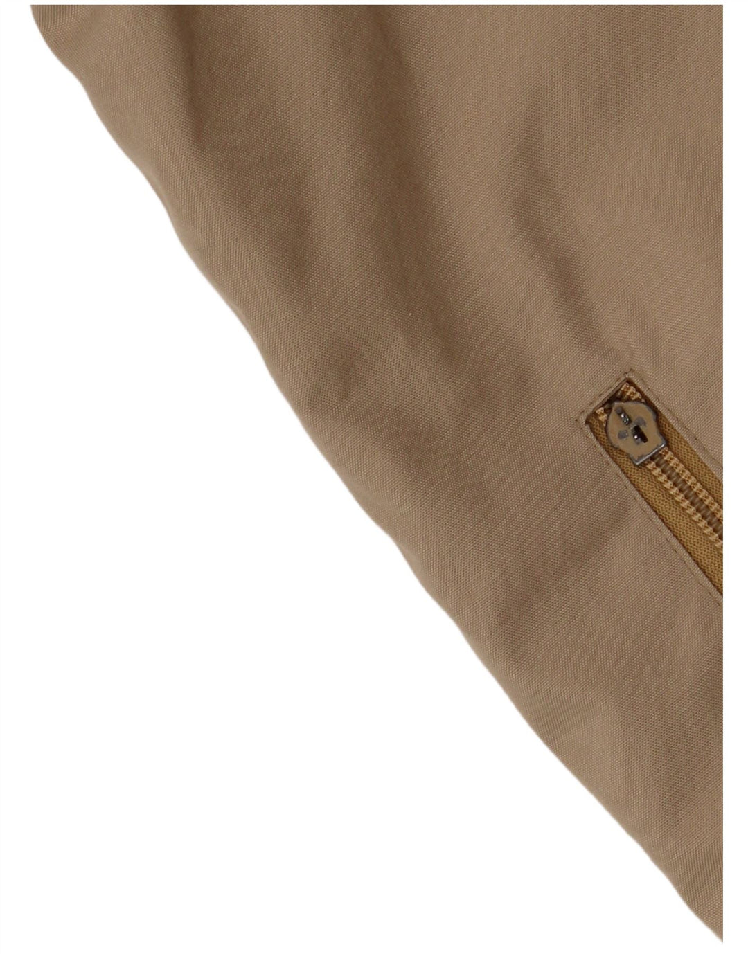 Giubbotto bomber da donna VINTAGE UK 14 grande beige