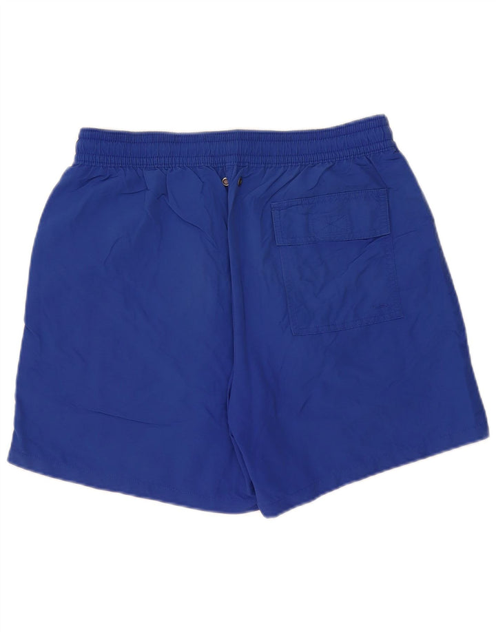 Pantaloncini da bagno da uomo Polo Ralph Lauren in nylon blu medio