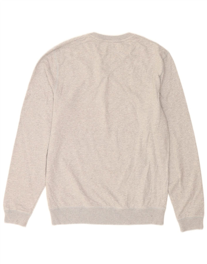 Felpa grafica da uomo Jack Wills Maglione piccolo cotone grigio