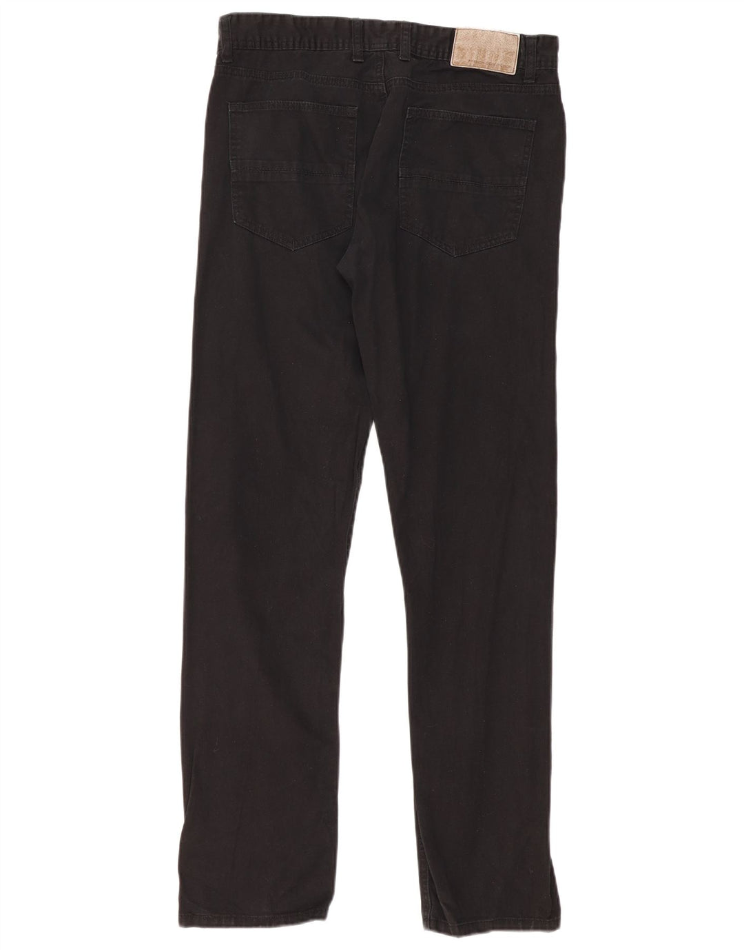 Pantaloni casual dritti da uomo French Connection W32 L32 neri