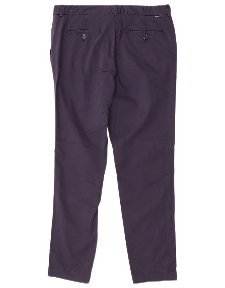 Pantaloni chino slim da donna Marina Yachting IT 42 medio W30 L27 Blu navy