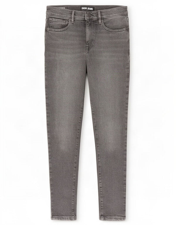 Dkny Jeans slim da donna W28 L28 Grigio cotone