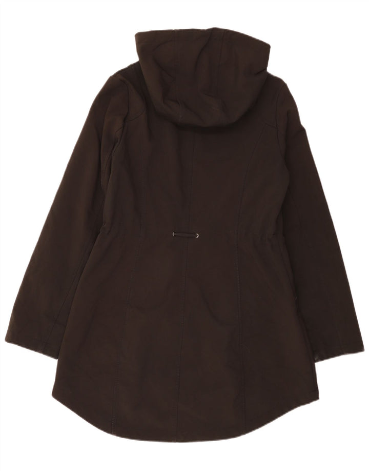 Cappotto giacca a vento con cappuccio da donna French Connection UK 10 piccolo nero