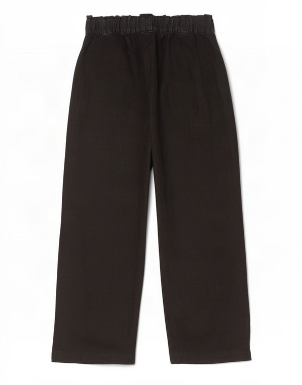 Marks & Spencer Womens High Waist Trousers UK 12 Medium W32 L31 Black