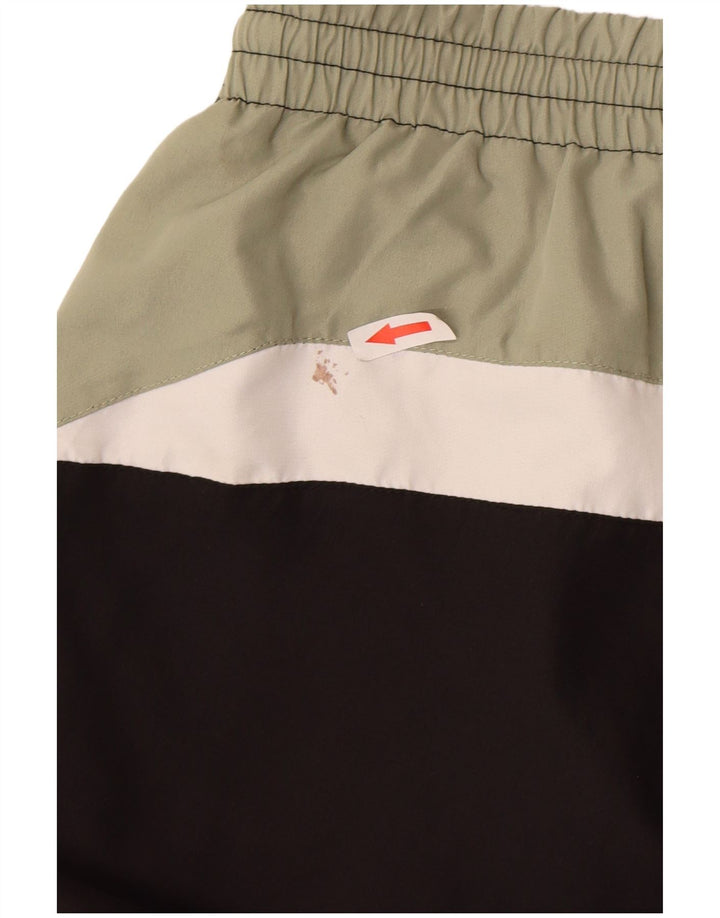 Pantaloni da tuta da uomo Kappa Joggers Large Nero Colourblock Poliestere