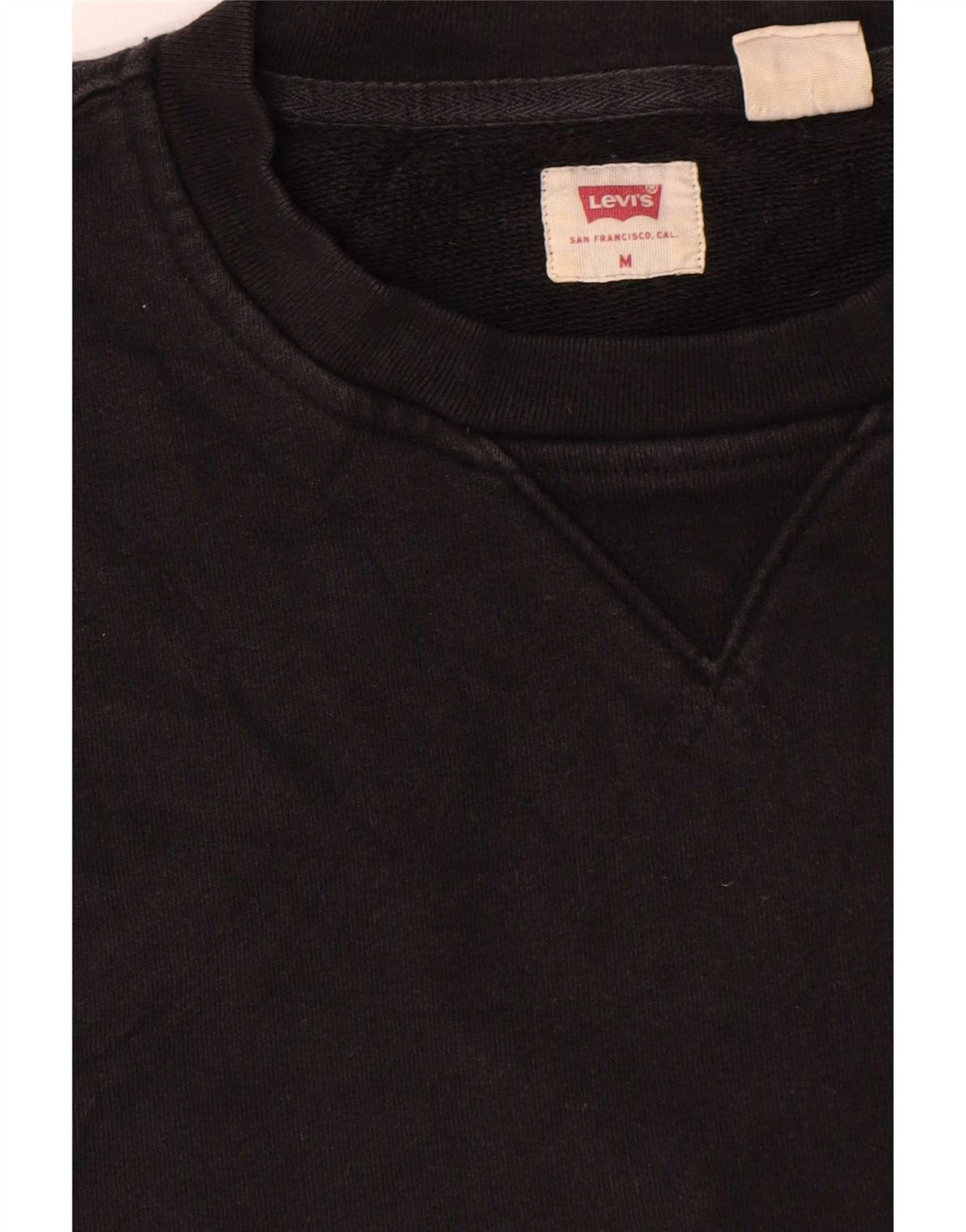 Felpa da uomo Levi's in cotone nero medio
