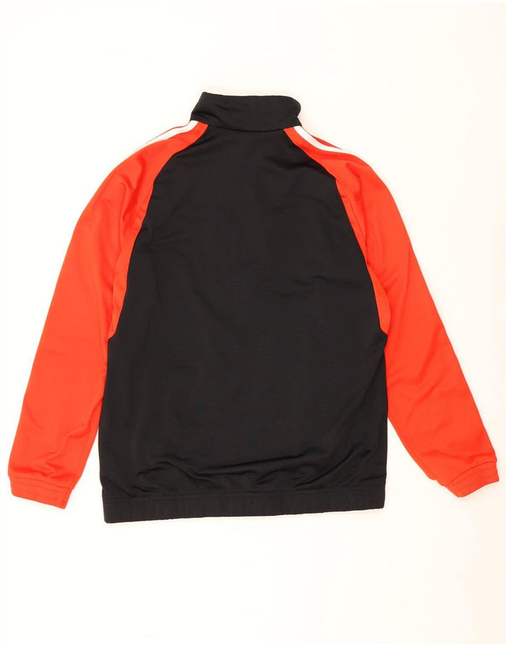 Giacca da tuta da ragazzo Adidas 15-16 anni in poliestere color block nero