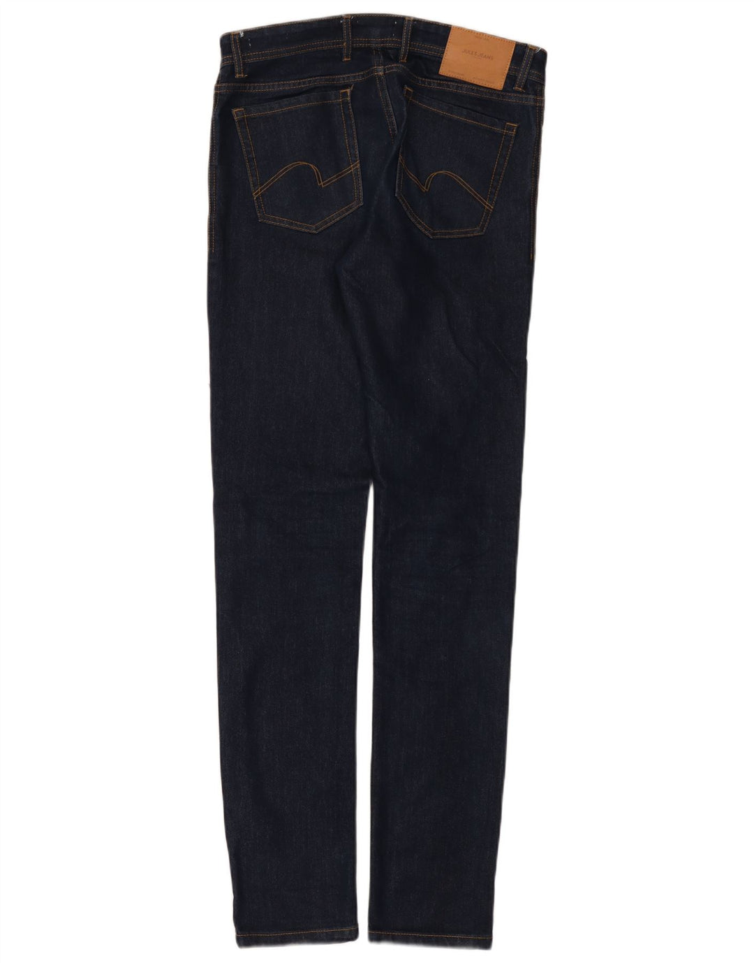 Jeans slim da uomo Jules W38 L34 cotone blu navy