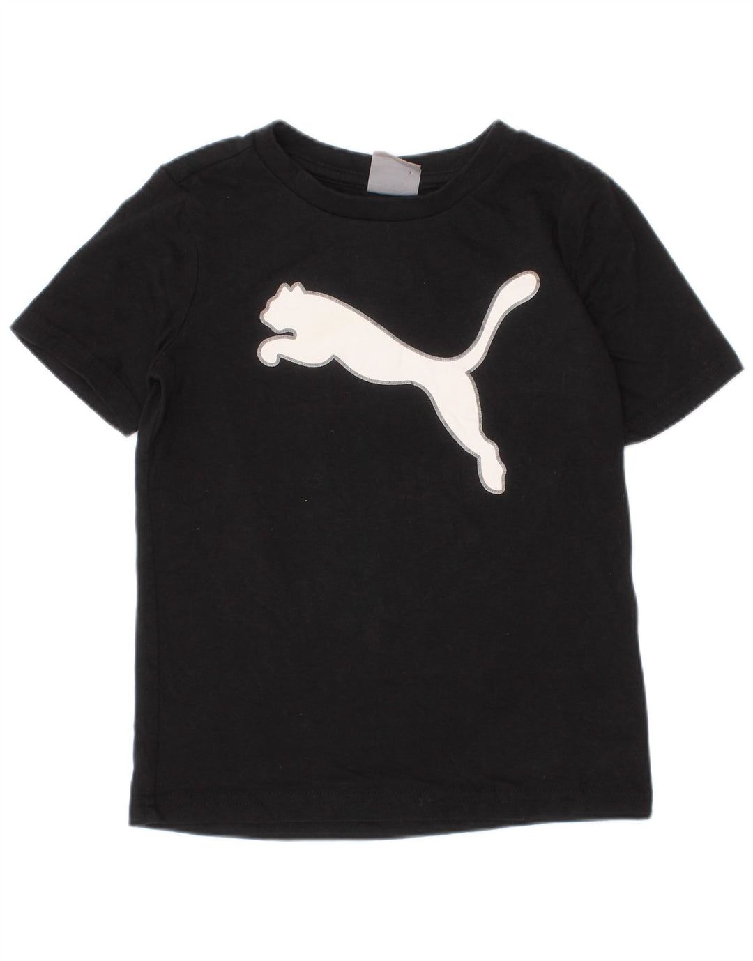 Maglietta grafica da ragazzo Puma 3-4 anni Nera