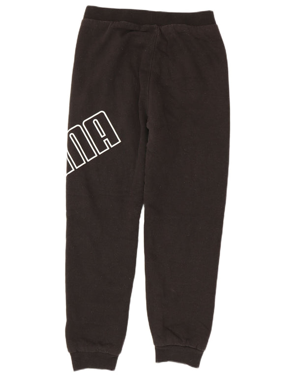 Pantaloni da tuta con grafica da ragazzo Puma Joggers 14-15 anni grandi in cotone nero