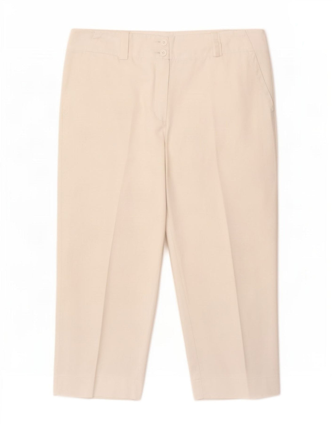 Pantaloni Nike Dri Fit Capri da donna UK 14 Medium W32 L22 Poliestere bianco
