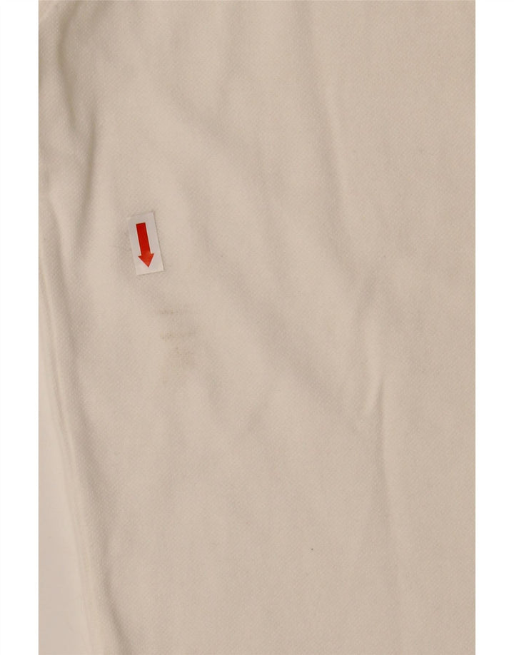 Polo Bambina FRED PERRY 11-12 Anni Grande Cotone Bianco