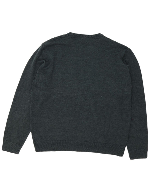 Maglione maglione girocollo da uomo James Pringle 2XL Acrilico verde