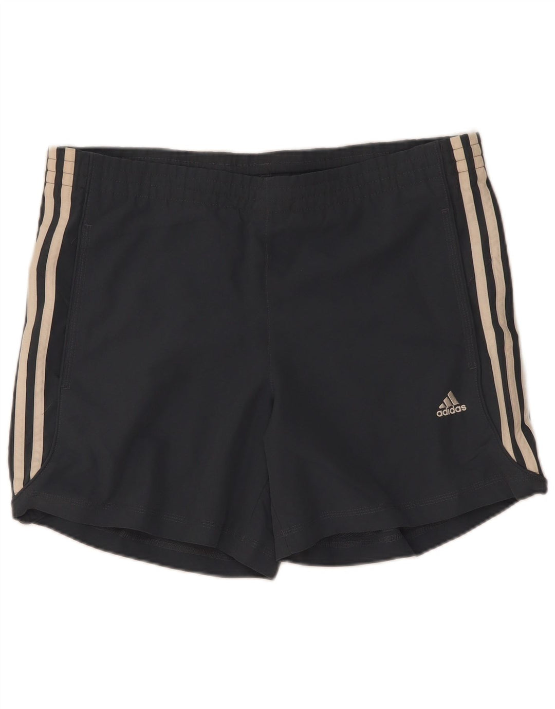 Pantaloncini sportivi Adidas Climacool da uomo piccoli in poliestere color block grigio
