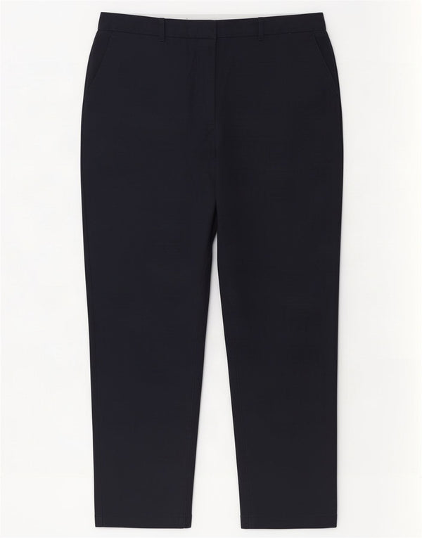 Pantaloni chino affusolati da donna Marks & Spencer UK 16 Large W36 L28 Blu navy