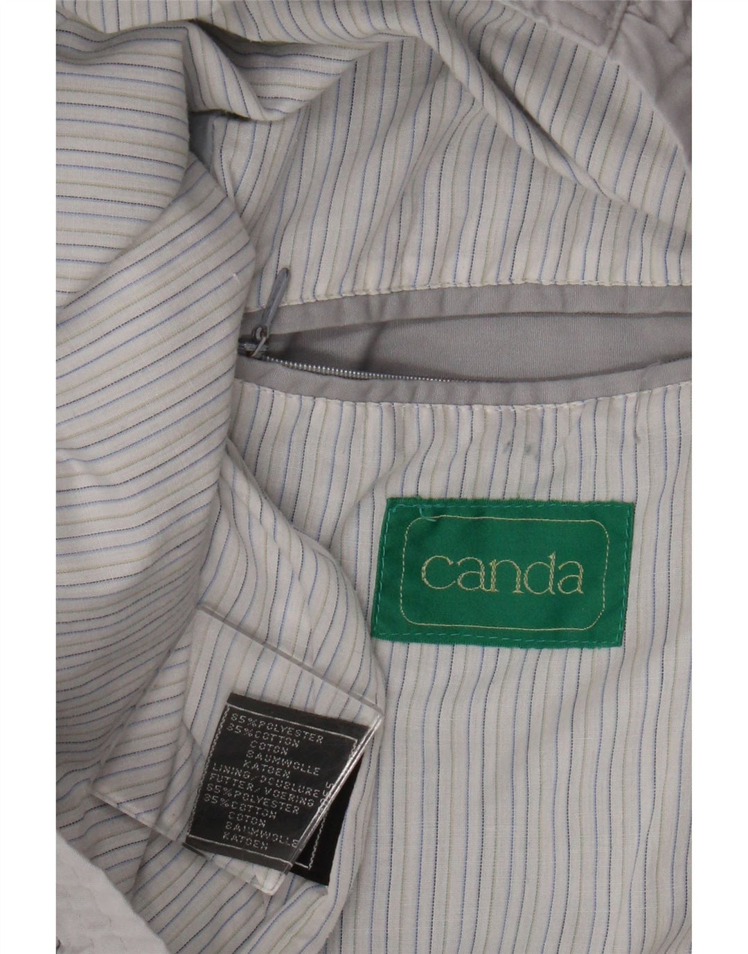 Giubbotto bomber da uomo Canda UK 42 XL poliestere blu