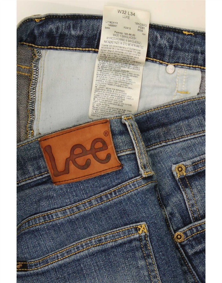 Jeans Lee Luke Slim da donna W32 L28 cotone blu
