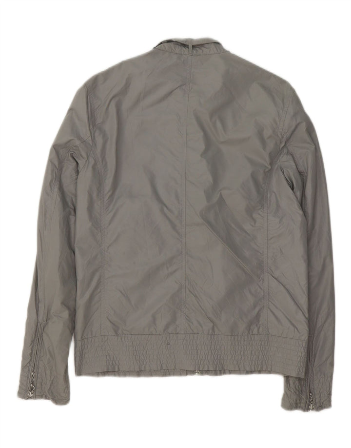 Giubbotto bomber da donna Fred Perry UK 10 piccolo nylon grigio