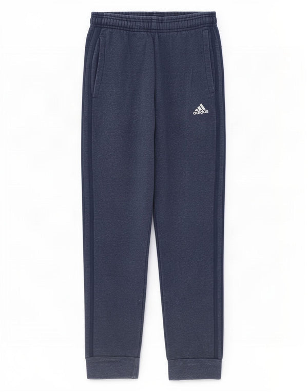 Pantaloni da tuta da uomo Adidas Joggers piccoli in poliestere blu navy