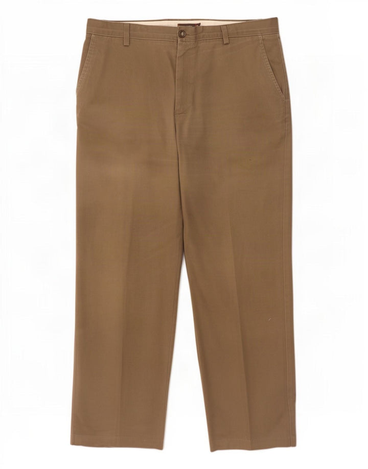 Pantaloni cargo dritti da uomo Dockers W38 L32 cotone kaki