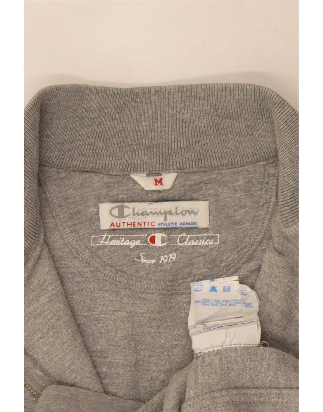 Giacca da tuta da donna Champion Heritage Classics UK 12 Grigio medio