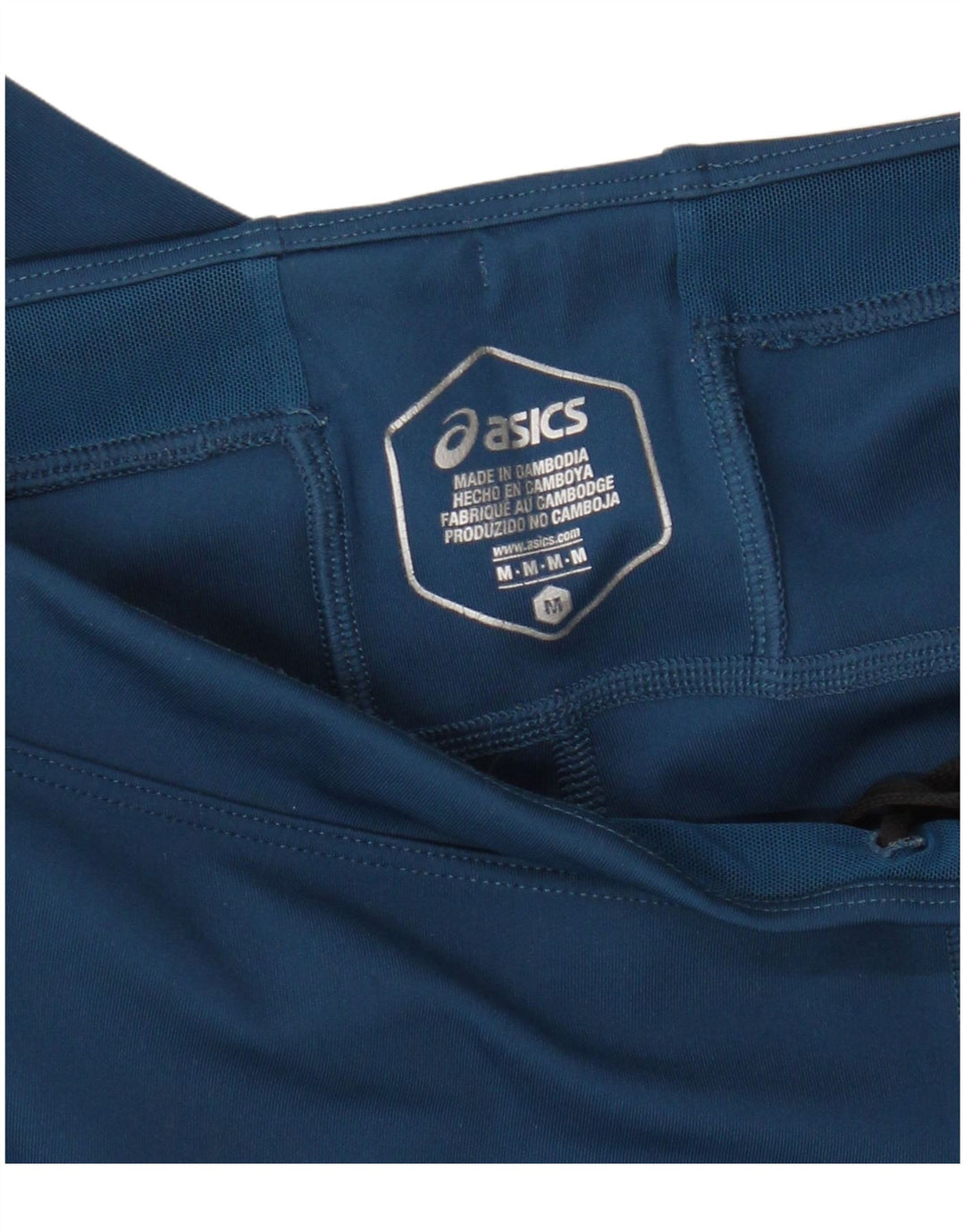 Leggings Asics Donna UK 14 Medio Blu Navy