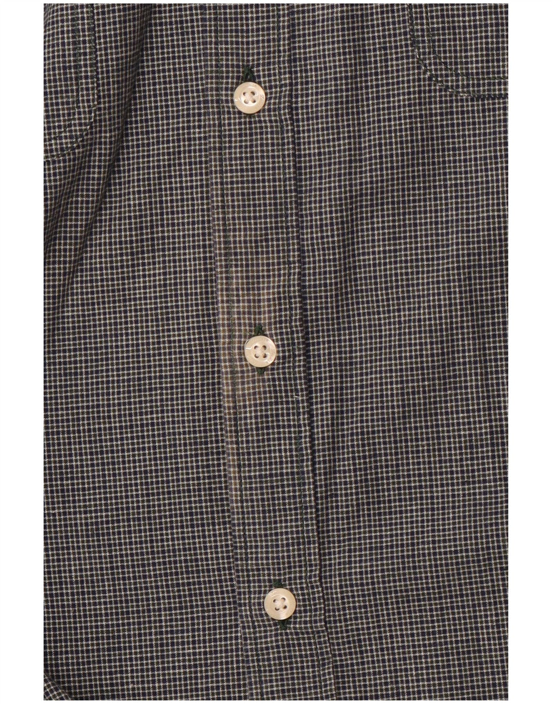 LEVI'S Camicia slim fit da uomo grande in cotone a quadri blu navy