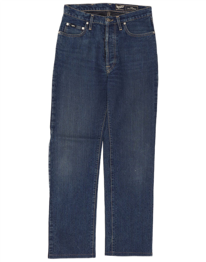 Jeans dritti da uomo Gas W29 L29 in cotone blu navy