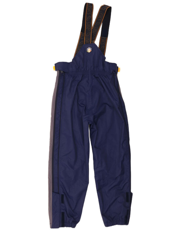 Pantaloni impermeabili Asics Italia Graphic da uomo, grandi, blu navy, color block