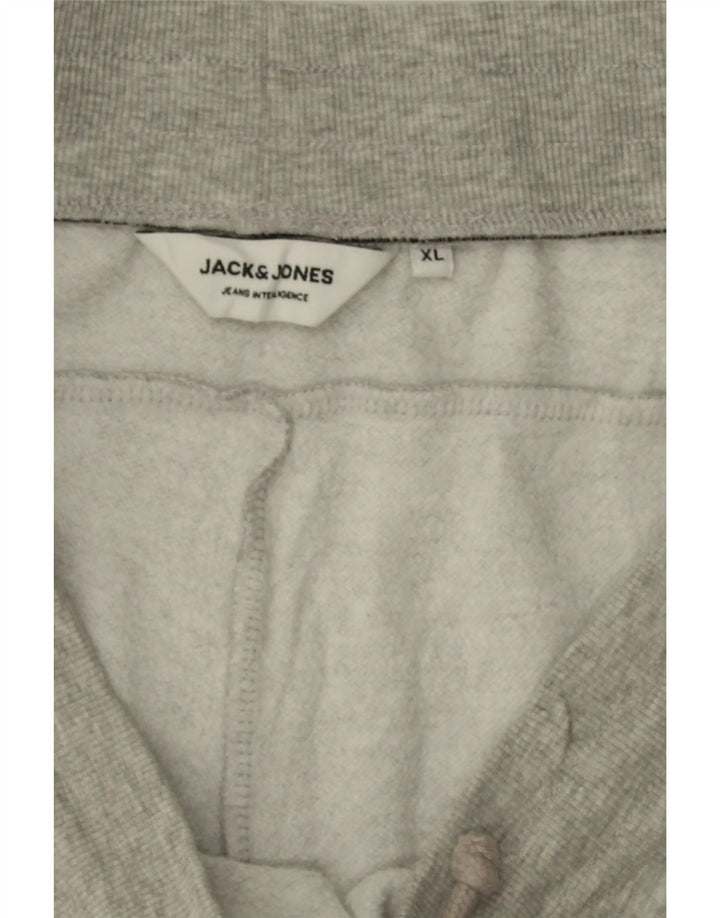 JACK & JONES Mens Graphic Sport Shorts XL  Grey Cotton Vintage Jack & Jones and Second-Hand Jack & Jones from Messina Hembry 
