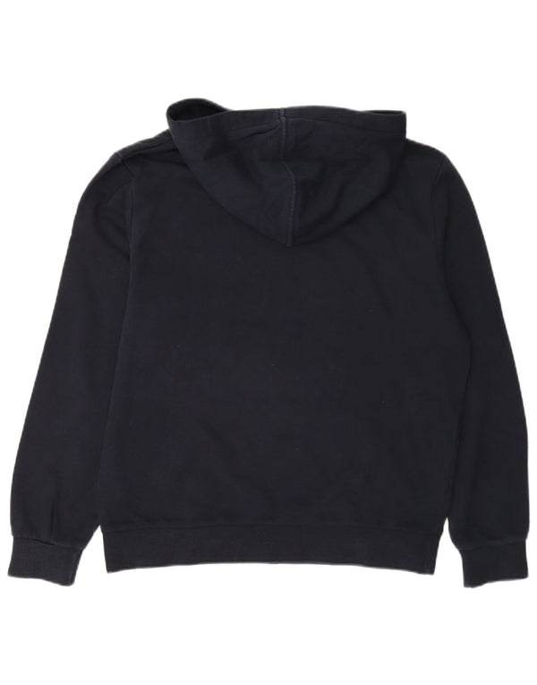 Maglione con cappuccio oversize da donna Marks & Spencer UK 10 piccolo cotone blu navy