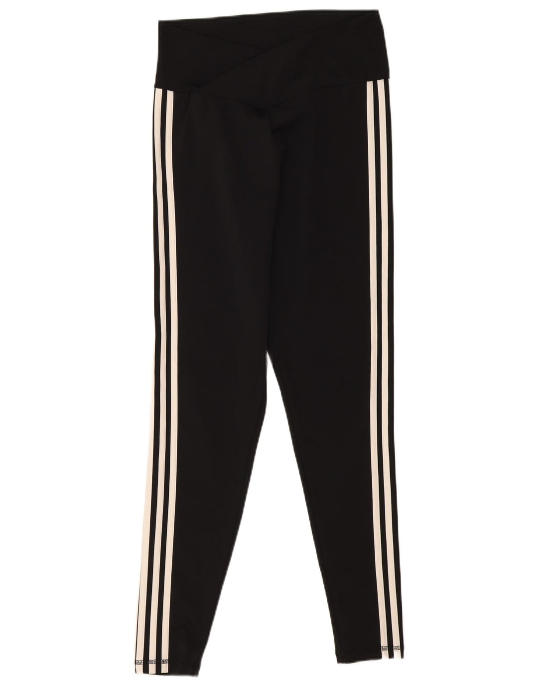 Leggings Adidas Donna UK 16/18 Large Nero Poliestere