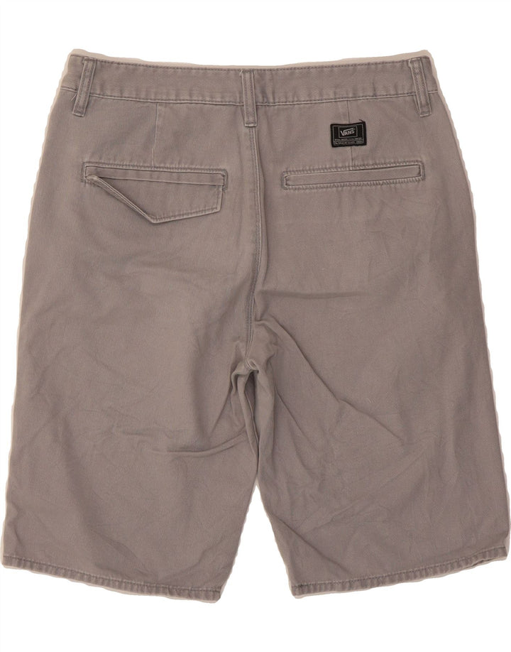 VANS Mens Chino Shorts W30 Medium  Grey Cotton Vintage Vans and Second-Hand Vans from Messina Hembry 