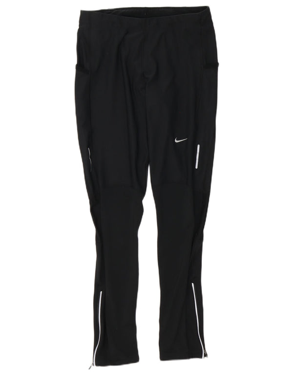 Leggings da corsa Nike da donna UK 14 grande poliestere nero