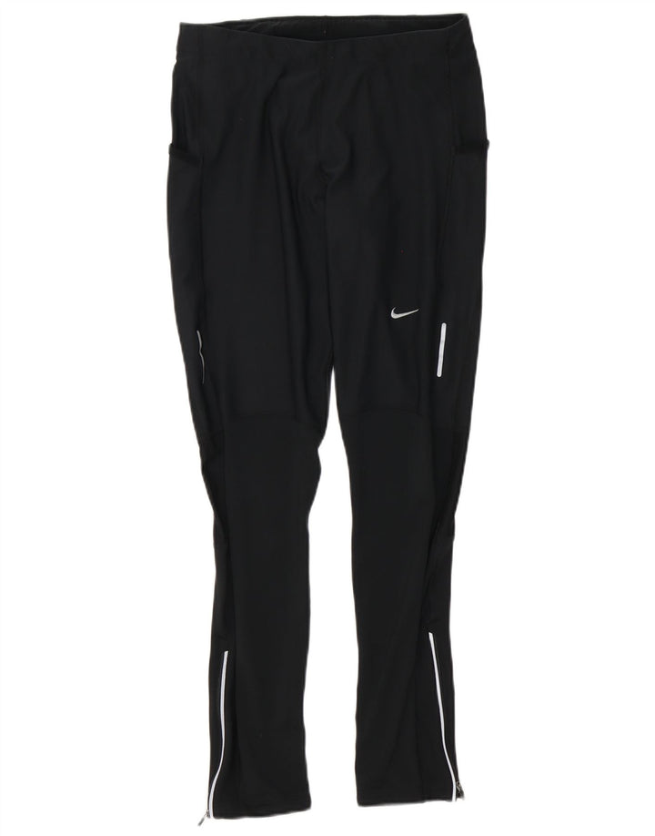 Leggings da corsa Nike da donna UK 14 grande poliestere nero
