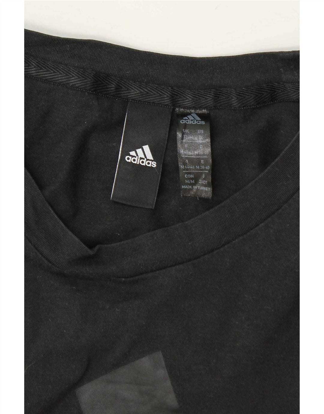 T-shirt grafica Adidas da donna Top UK 12/14 Grigio medio