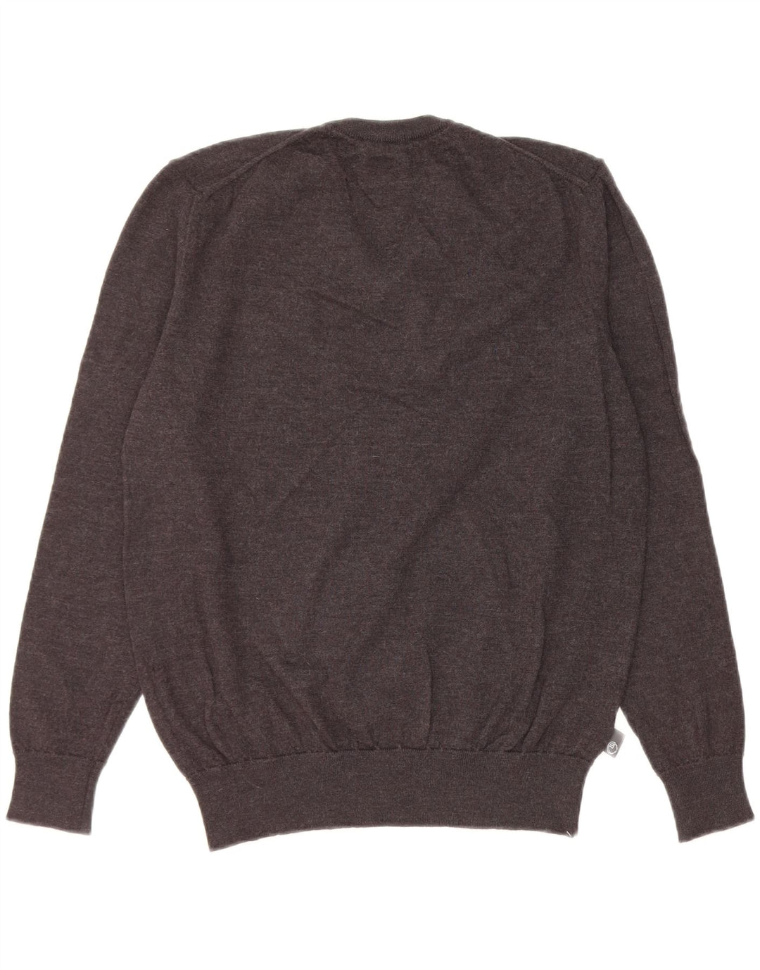 Maglione maglione con scollo a V da donna Armani IT 52 2XL Grigio