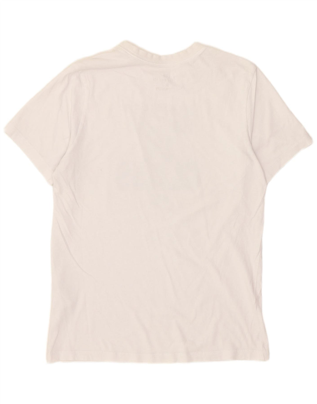 T-shirt grafica da uomo Nike Top in cotone bianco medio